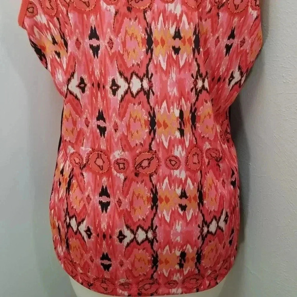 {B Sport} Ikat Print Activewear Tank Top - Picture 7 of 8